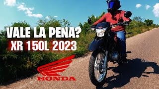 ✅Revisión de la Honda XR 150 L 2023 ✅ Rendimiento audaz y estilo imponente [upl. by Ennasus]