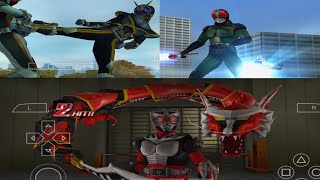 The stored moves must be used in order to win Kamen Rider Climax Hero PPSSPP gameplay [upl. by Nadroj]