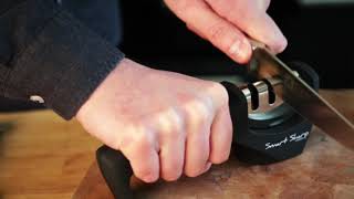 Smart Sharp Kitchen Knife Sharpener by Lantana  Quick Start Instructions [upl. by Claire]