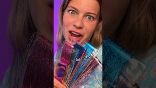 HAIR TINSEL DIY⁉️😱im replacing ur local hairdresser [upl. by Boni366]