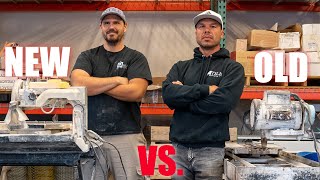 TILE SAW BATTLE DEWALT D2400 VS TARGET TILEMATIC XL [upl. by Dimitry]