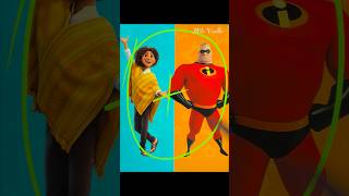 Camilo Encanto mixing with Bob Parr Incredibles mixingcharacters aiart mixing shorts [upl. by Hesky901]