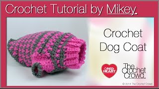 Crochet Simple Dog Sweater [upl. by Morette]