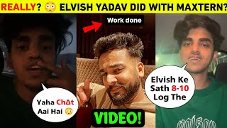 Shocking News 🤯 Is Maxtern Beten By Elvish Yadav Maxtern Vs Elvish Yadav Fight Video [upl. by Heisser960]