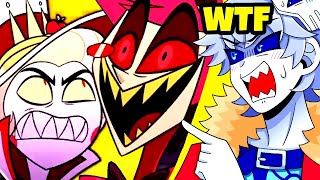 LUCIFER VS ALASTOR just BROKE THE INTERNET  Hazbin Hotel [upl. by Reidid588]