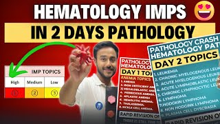 Hematology pathology in 2 days  how to approach 2nd year pathology in MBBS  Johari MBBS [upl. by Platto]