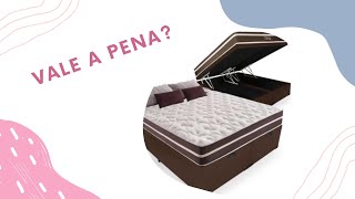 RESENHA DA CAMA BOX COM BAÚ CLASSIC ANJOS [upl. by Oel]