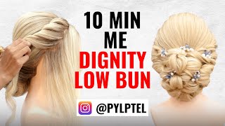 10 MIN ME DIGNITY LOW BUN BY PAYAL PATEL [upl. by Kassie]