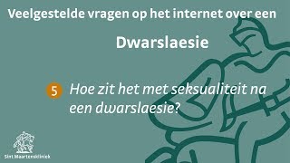 Hoe zit het met seksualiteit na een dwarslaesie  Sint Maartenskliniek [upl. by Ruyam370]