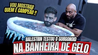 BALESTRIN TESTOU GORGONOID NA BANHEIRA DE GELO  SERÁ QUE ELE AGUENTOU [upl. by Sisco629]