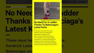 Balenciaga Drops Chunky Sneaker Thats Ultra Fab [upl. by Laamaj]