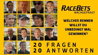 RaceBets fragt nach Welches Rennen willst Du unbedingt mal gewinnen [upl. by Imerej]