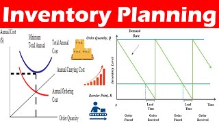 Basic Concepts of Inventory Planning EOQ calculation Continuous amp Periodic Ordering Model [upl. by Singhal]