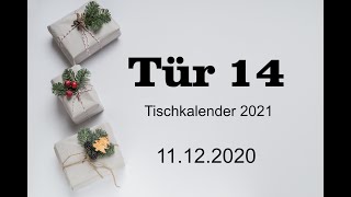 🤶🎅🌲 Janina´s Strahlende Momente im Advent  Tür 14  Tischkalender 2021 🎅🤶🌲 [upl. by Reba736]