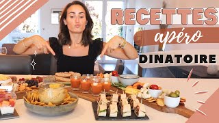 APERO DINATOIRE pour lété ✨  06 recettes simples et délicieuses [upl. by Eart]