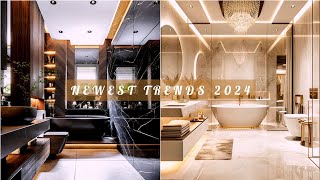 What Are The Newest Trends In Bathrooms Top 7 Bathroom Trends 2024 Modern Bathroom Design Ideas [upl. by Farr]