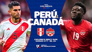 🔴 ENVIVO  🇵🇪 PERÚ 0 VS CANADÁ 1 🇨🇦  COPA AMÉRICA USA 2024  ⚽ DEPORTADOS ⚽ [upl. by Radu]