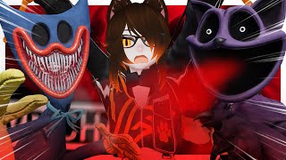 CATNAP JUMPSCARES Everyone in VRCHAT [upl. by Fonville]