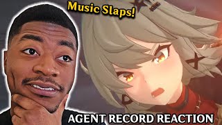 THE MUSIC IS FIRE Agent Record  Caesar King Reaction [upl. by Ansley883]