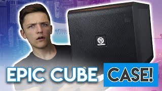 EPIC CUBE PC CASE Thermaltake Core V21 Review [upl. by Nnyltiac]