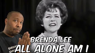 First Time Hearing  Brenda Lee  Alone Am I Reaction [upl. by Goddord583]