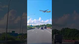 🛫Captured in stunning 4K by the DDPAI N5 Dual Dashcam A breathtaking takeoff from Changi Airport [upl. by Eseilanna]