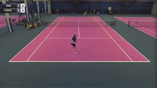 Valentina Ryser 13  Vitalia Diatchenko  W100 Ilkley Qualifying Round 1 Indoors [upl. by Abla792]