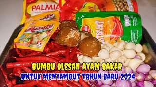 Resep akhir tahun bumbu olesan ayam bakar ikan sosis dan lainnya [upl. by Tremain]