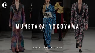 GFC X MILAN  FW24  MUNETAKA YOKOYAMA [upl. by Hadrian67]