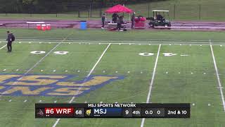 MSJ Football vs 6 WisconsinRiver Falls [upl. by Bolten]