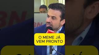 PABLO MARÇAL FAZ JORNALISTA PASSAR VERGONHA E A DESMENTE AO VIVO [upl. by Annaehs608]