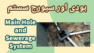 10 Marla House Main Sewerage and Main Hole  Plumbing  Sewerage System  Ayesha Gill Official [upl. by Lotz]