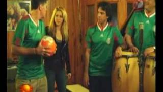 SHAKIRA HIMNO OFICIAL SUDAFRICA 2010 TELEVISA DEPRTES [upl. by Aneleasor]