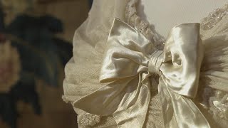 A royal bridesmaid’s dress from the wedding of Queen Elizabeth II is amongst highlights in Christie [upl. by Ethelred]