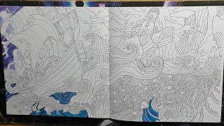 The Magical Journey colouring pages 8889 part 1 3924 [upl. by Dnomed150]