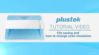 Plustek ePhoto Z300 Tutorial VideoFile saving and change scan resolution [upl. by Allimak816]