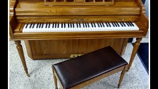 KIMBALL ARTIST CONSOLE PIANO [upl. by Giefer]