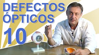 DEFECTOS ÓPTICOS  Miopía Hipermetropía Astigmatismo Presbicia Vista cansada y Cataratas [upl. by Ainos]