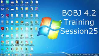 SAP BUSINESS OBJECTS BOBJ 42 Training amp Certification Videos  s4hanaprocom [upl. by Moffit]