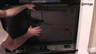 How To Remove amp Clean The Glass On A Gas Fireplace [upl. by Charteris]