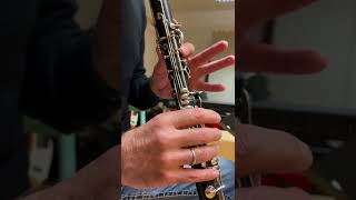 How to play quotJingle Bellsquot with your clarinet  easy version without notes [upl. by Shugart667]