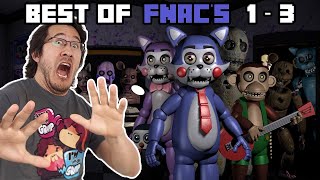 Markiplier Five Nights at Candys 1  3 Compilation [upl. by Shep]