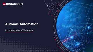 Automic Automation Cloud Integration AWS Lambda Agent Integration [upl. by Yekcor]