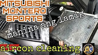 Mitsubishi Montero aircon cleaning [upl. by Htebzil]