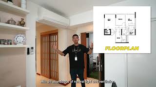 Tampines Ave 9 3 Room  HDB Blk 601B  Singapore Home Tour [upl. by Ahseeyt926]