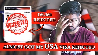 My F1 Visa Biometrics Experience for Fall 2022  DS 160 Rejection  Delhi Consulate [upl. by Annotahs]