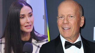 Demi Moores Message to Families Struggling With Dementia Amid Bruce Willis Diagnosis [upl. by Naehgem]