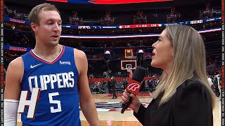 Luke Kennard Postgame Interview after Hitting GAMEWINNER vs Wizards 🔥 [upl. by Emery]