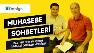 Yıl İçinde Ödenmesi Gereken Vergiler  Muhasebe Sohbetleri [upl. by Rog]