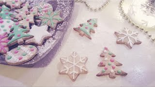 Recette facile des biscuits de Noël [upl. by Ellehcim]